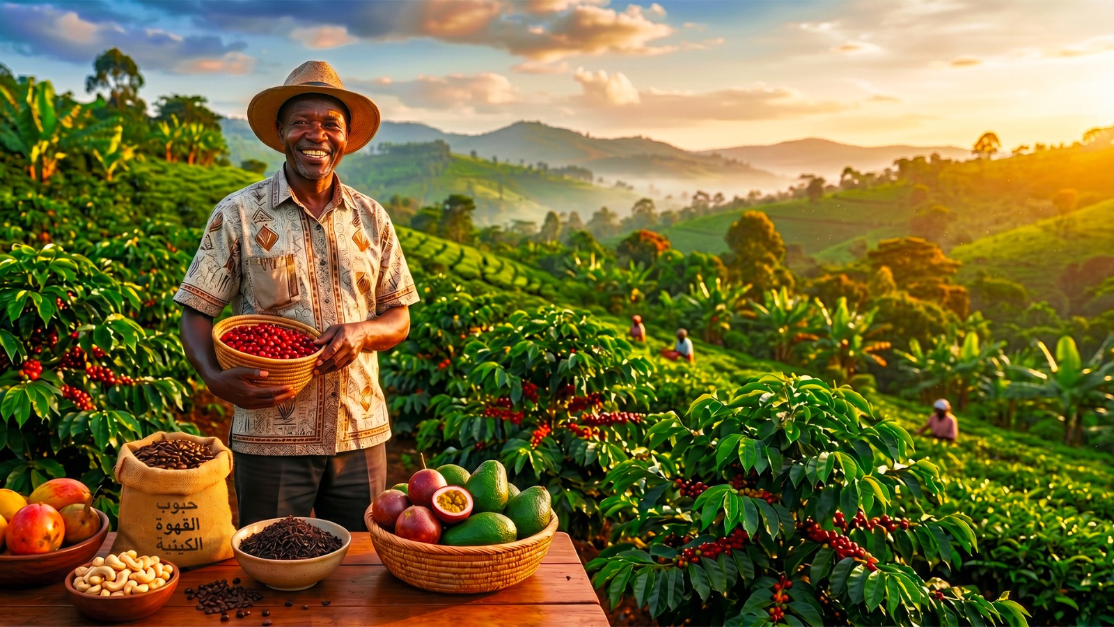 Premium African & Egyptian agricultural fields